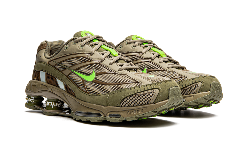 Supreme x Nike Shox Ride 2 Verde Oliva Neutro