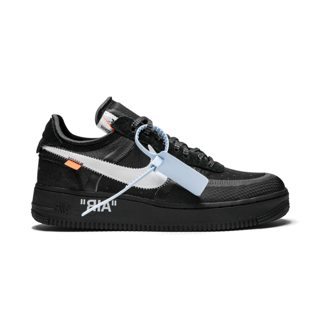 Nike Air Force 1 Low Off White Preto Branco