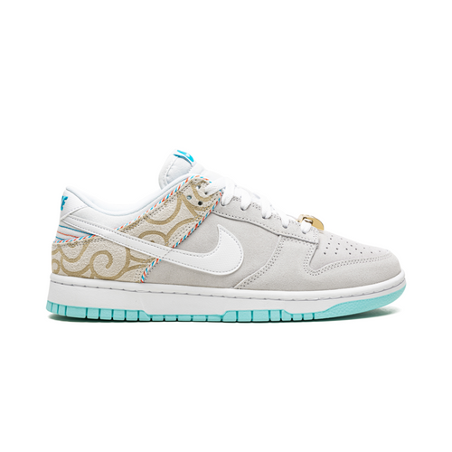 Nike Dunk Low Barber Shop Cinza