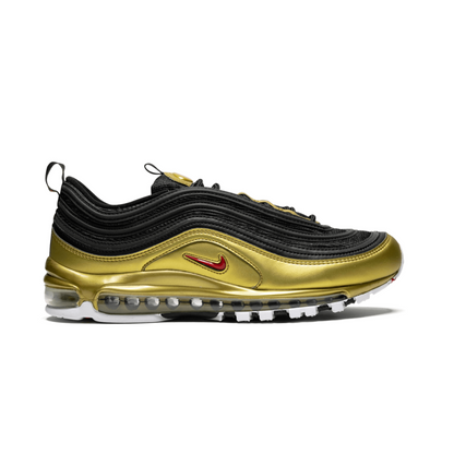 Nike Air Max 97 Preto Dourado Metálico