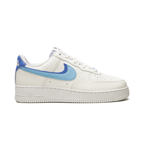 Nike Air Force 1 Double Swoosh Branco Médio Azul
