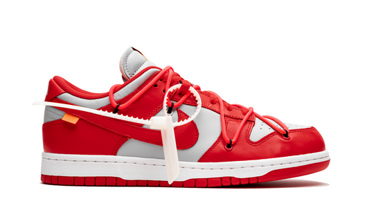 Nike Dunk Low Off White Vermelho Universitário