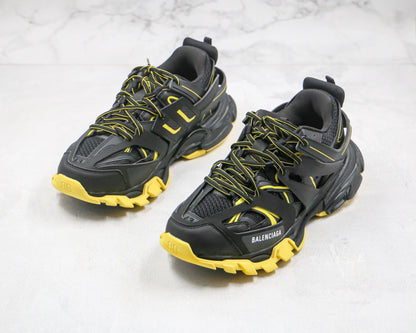 Balenciaga Track Preto Amarelo 