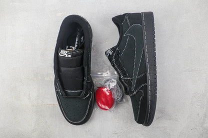 Jordan 1 Retro Low OG Travis Scott Preto Fantasma 