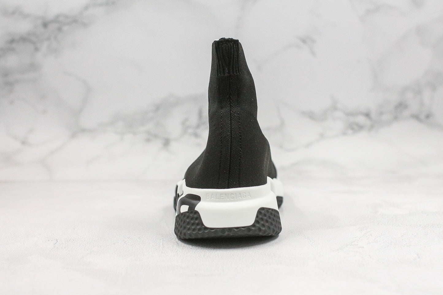 Tênis Balenciaga Speed ​​Graffiti Preto e Branco 