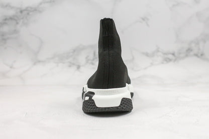 Tênis Balenciaga Speed ​​Graffiti Preto e Branco 