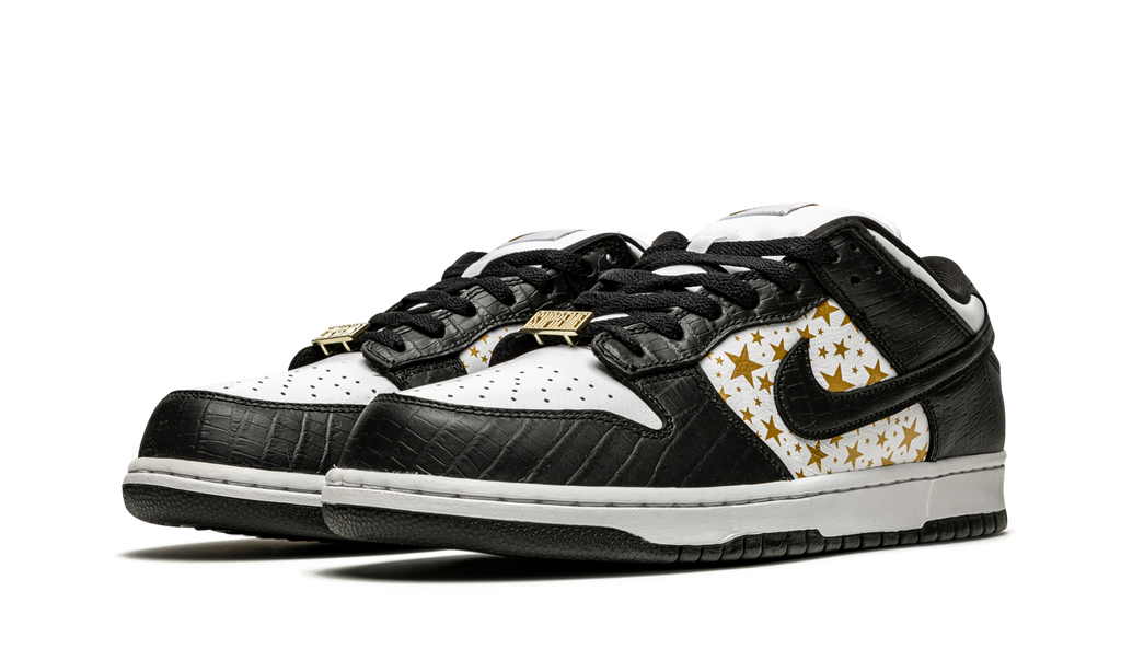 Nike SB Dunk Low Supreme Stars Preto