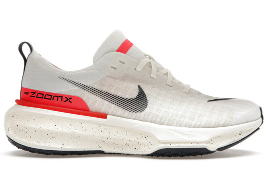 Nike Invincible Run 3 Branco Vermelho Brilhante