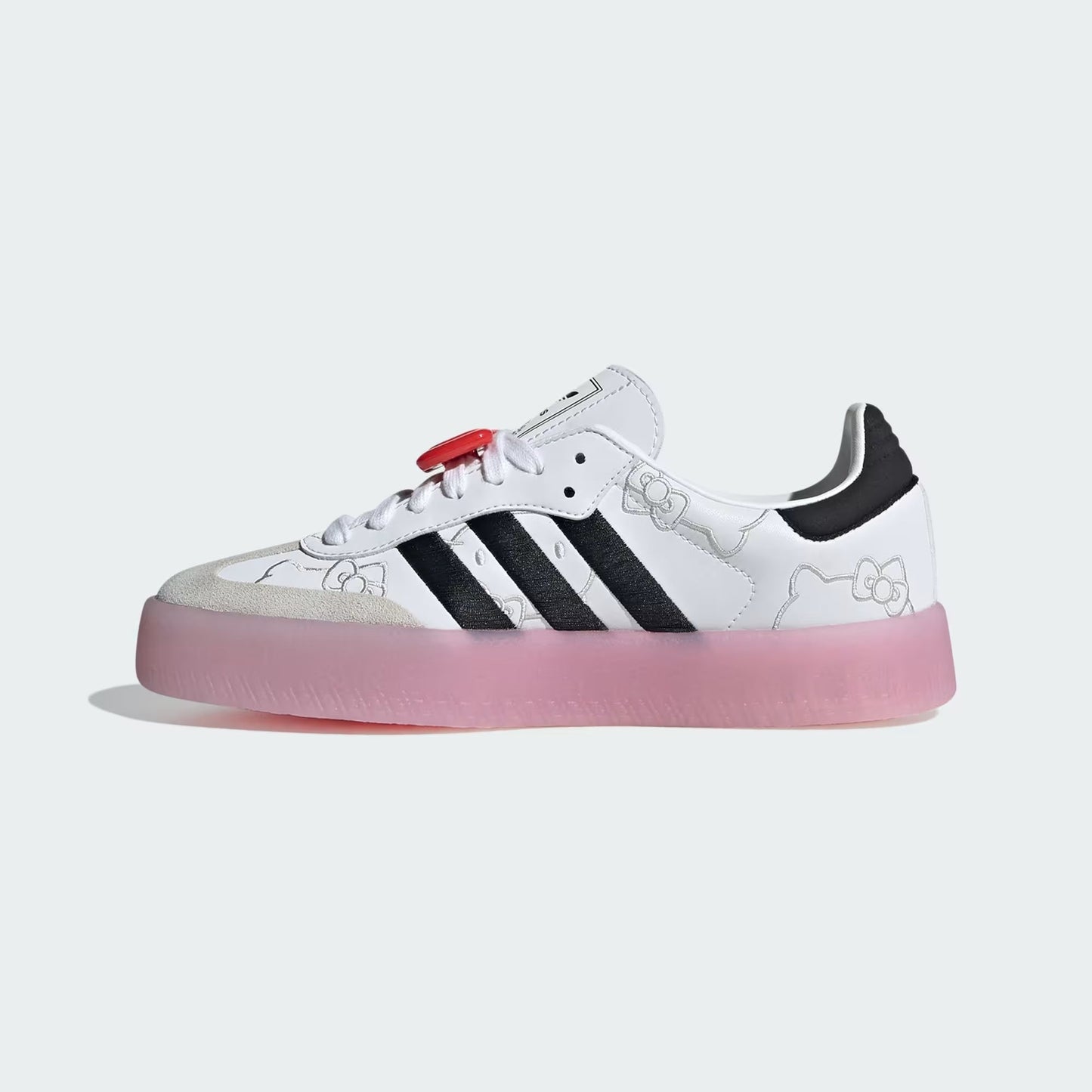 Hello Kitty x Adidas Sambae Branco Nuvem Rosa Claro
