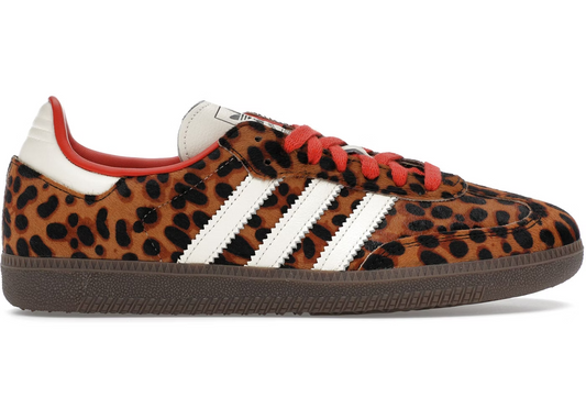 Adidas Samba OG Preloved Leopardo Vermelho 