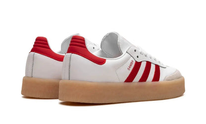 Adidas Sambae Branco Melhor Vermelho Goma 