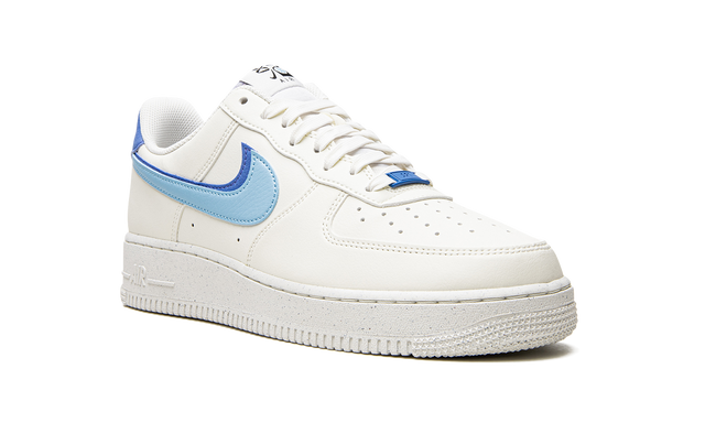Nike Air Force 1 Double Swoosh Branco Médio Azul