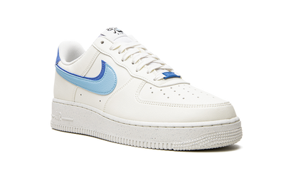 Nike Air Force 1 Double Swoosh Branco Médio Azul