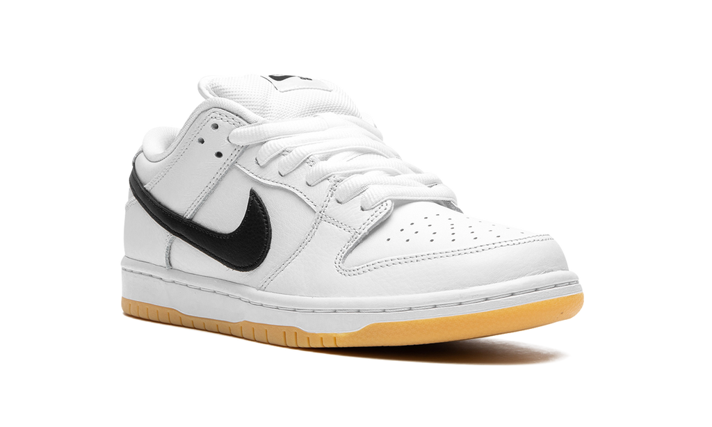 Nike SB Dunk Low Laranja White Label Preto