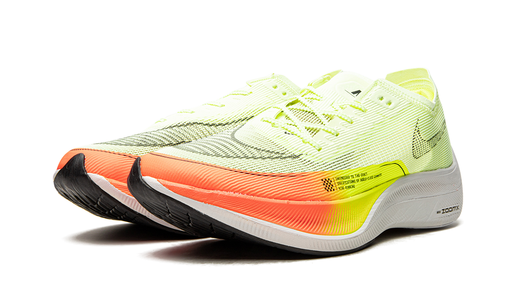 Nike Zoom X Vaporfly Next% 2 Bege Claro Laranja Hiper