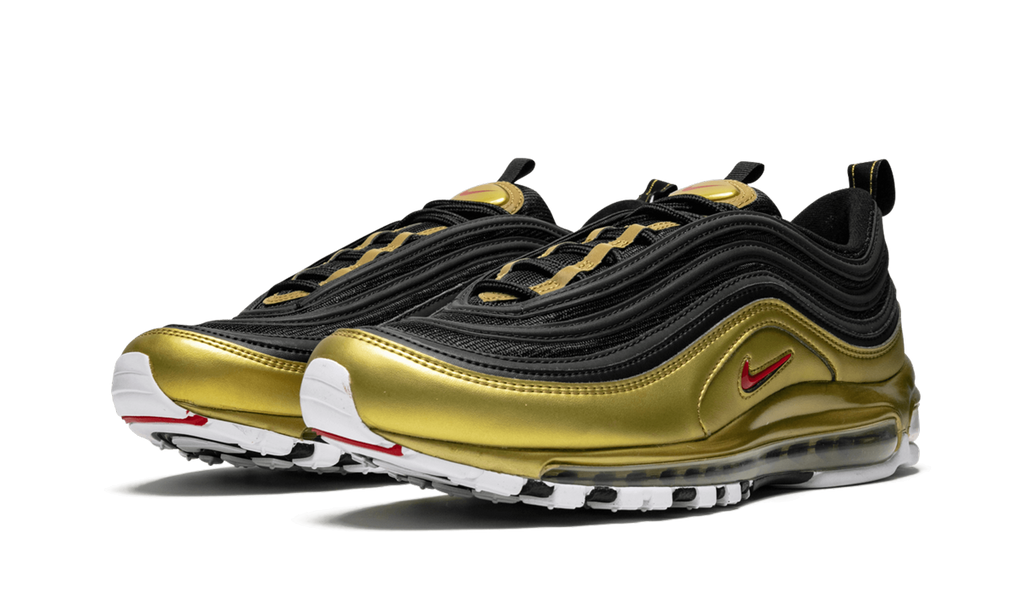 Nike Air Max 97 Preto Dourado Metálico