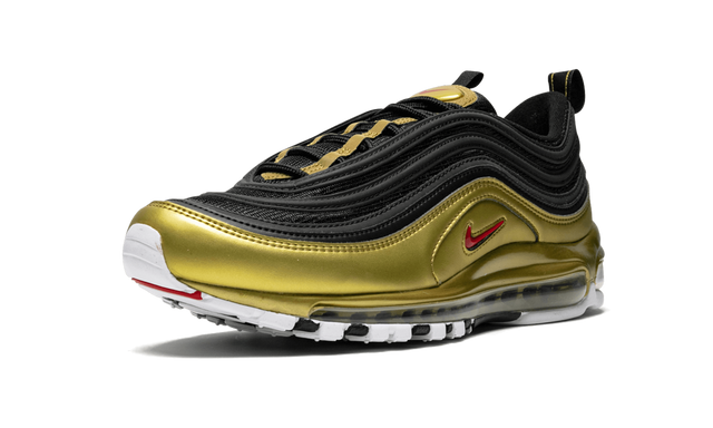 Nike Air Max 97 Preto Dourado Metálico