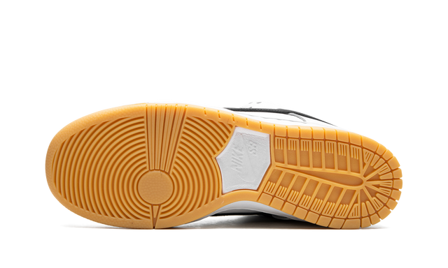 Nike SB Dunk Low Laranja White Label Preto
