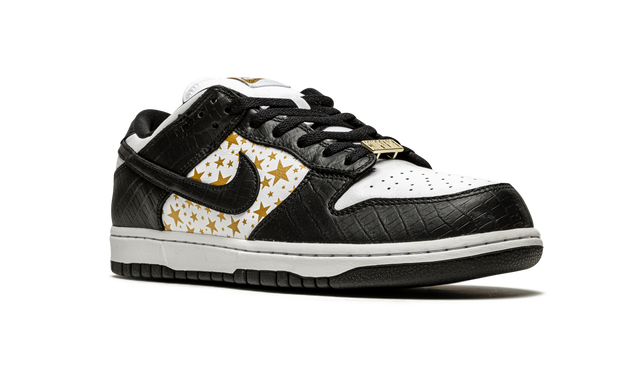 Nike SB Dunk Low Supreme Stars Preto