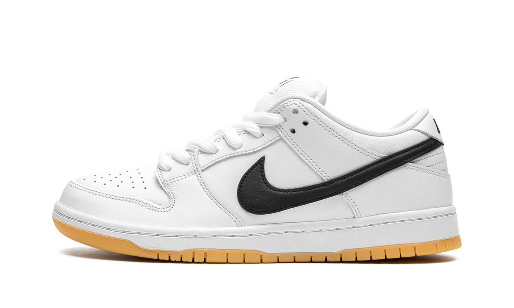 Nike SB Dunk Low Laranja White Label Preto
