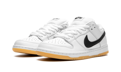 Nike SB Dunk Low Laranja White Label Preto