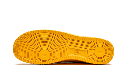 Nike Air Force 1 Low Off White University Gold Metallic Silver