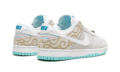 Nike Dunk Low Barber Shop Cinza