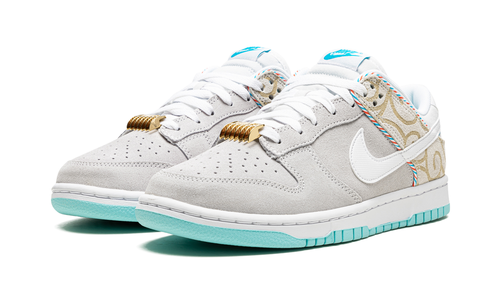 Nike Dunk Low Barber Shop Cinza