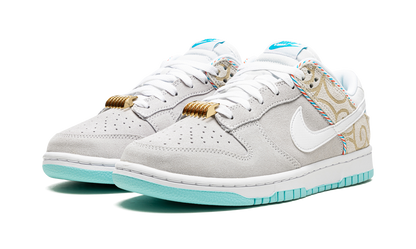 Nike Dunk Low Barber Shop Cinza